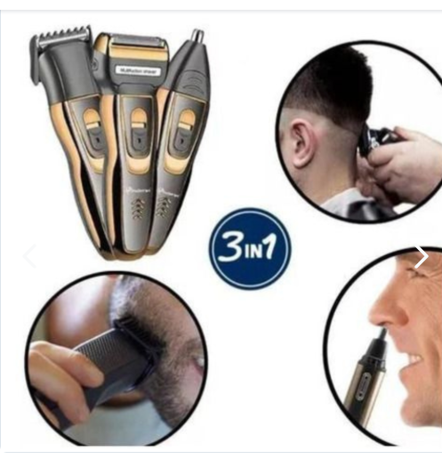 Maquina De Afeitar 3 En 1 Geemy Electric