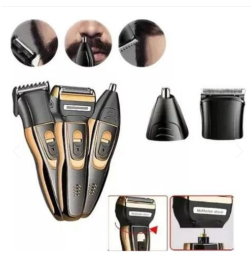 Maquina De Afeitar 3 En 1 Geemy Electric