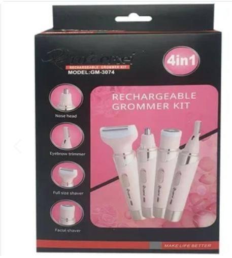 Maquina depiladora eléctrica 4 en 1