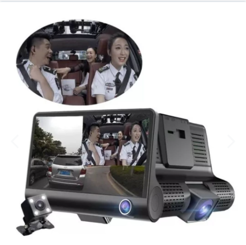 Camara Dvr Para Automovil Con 3 Camaras