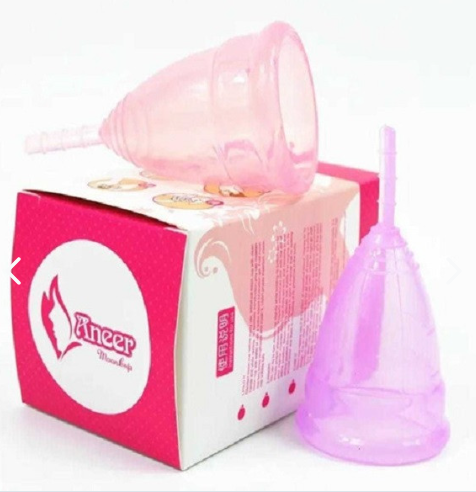 Copa menstrual de silicona médica