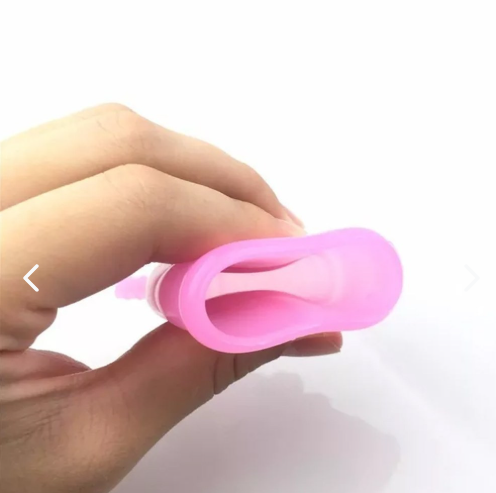 Copa menstrual de silicona médica