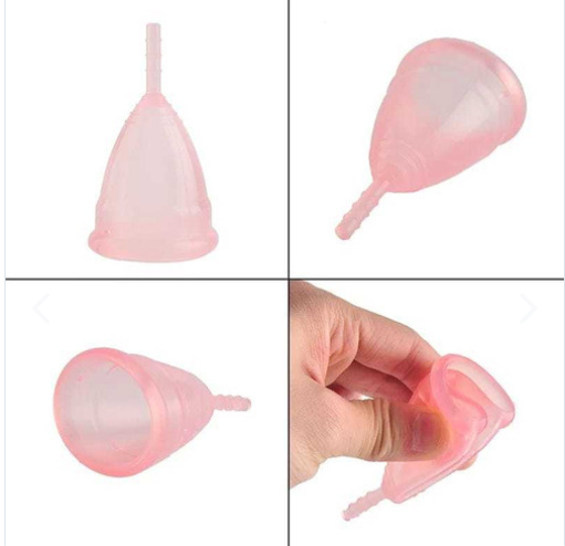 Copa menstrual de silicona médica