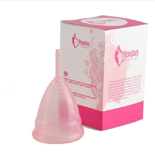 Copa menstrual de silicona médica